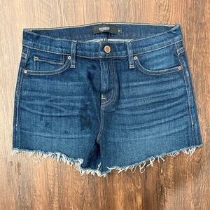 Hudson Jeans Dark Blue Jean Shorts